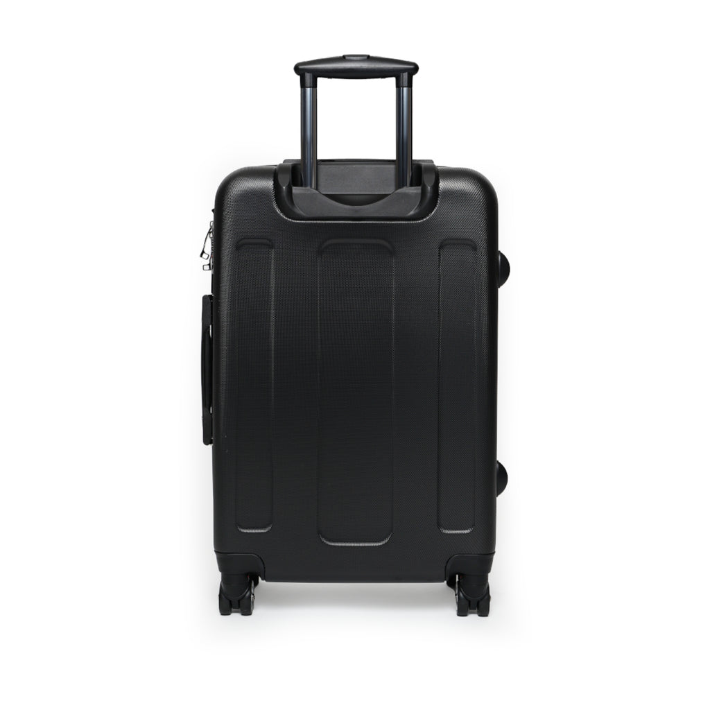 “The Carry-On King” Father’s Day Travel Suitcase with Retro Passport Collage