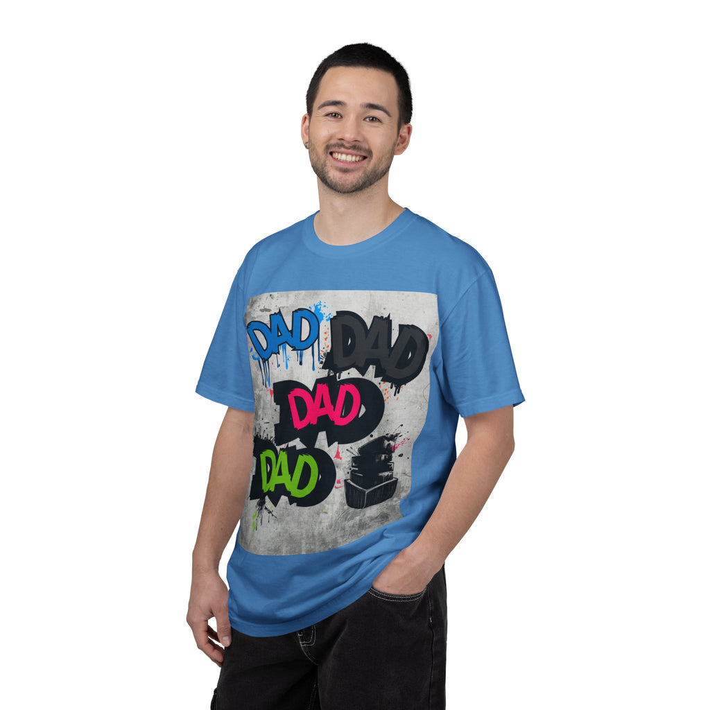 DAD Graffiti Art Tee | Retro Street Style Father’s Day Shirt